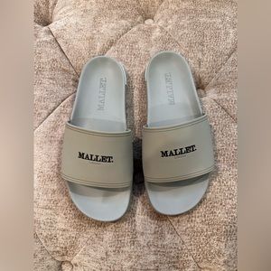 Like New Mallet London Slides-UK Size 7 (10 in US)